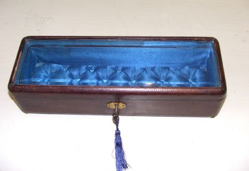 19th Century Glass Top Jewellery Case